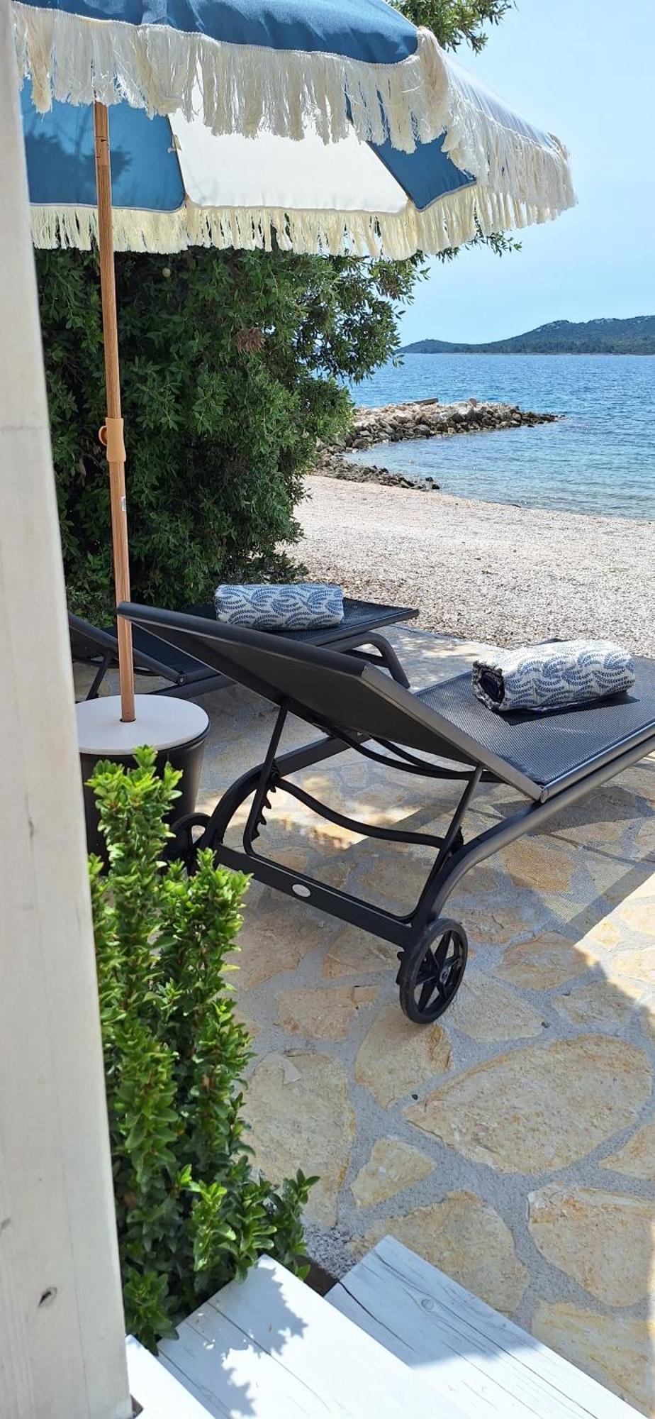 Villa On The Beach Pakoštane Esterno foto